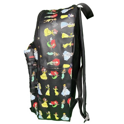 Disney Princess 16" PU Leather Deluxe Backpack Magical Style & Everyday Function - image 5