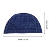 Unique Bargains PU Cube Pattern Swimming Cap 1 Pc - 4 of 4