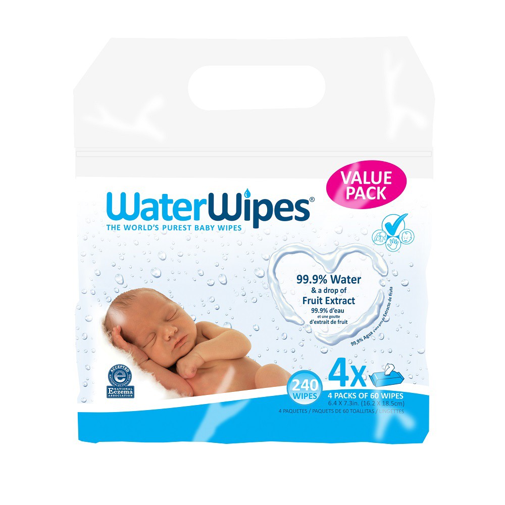 WaterWipes Baby Wipes, 240 sheets