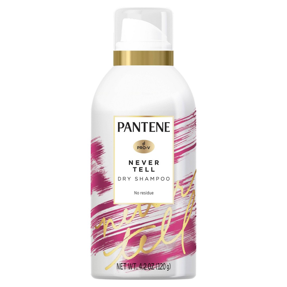 Pantene Never Tell Dry Shampoo, Sulfate Free, 4.2 oz