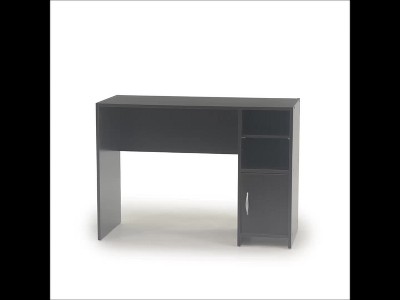 Summer Oak Wood Computer Desk with Drawer and Keyboard Tray