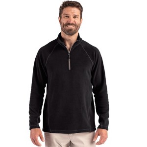 Clique Powder Recycled Fleece Mens Quarter Zip Pullover - 1 of 2