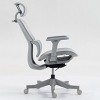 Ergonomic High Back Mesh Office Chair with 4D Adjustable Armrests, Lumbar Support, Comfort Mesh Desk Chair for Home Office - Cuddlewood - 4 of 4