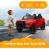 Pink 24V Kids Ride On Truck Car With Remote Control Two Seater Led Lights Mp3 Bluetooth Spring Suspension And Usb Port Pink - 2 of 4