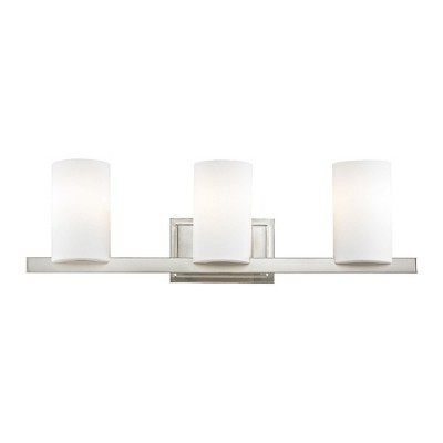 Livex Lighting Astoria 3 - Light Vanity in  Brushed Nickel