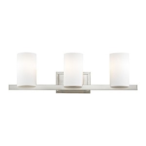 Livex Lighting Astoria 3 - Light Vanity in  Brushed Nickel - 1 of 1