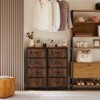 Dresser for Bedroom, Drawer Dresser Organizer Storage with 4 Drawers, Chest of Drawers with Fabric Bin, Wood Top for Bedroom, Entryway - 3 of 4
