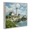 Stupell Industries Portland Lighthouse Peninsula Scene, 20" x 16" - 3 of 4