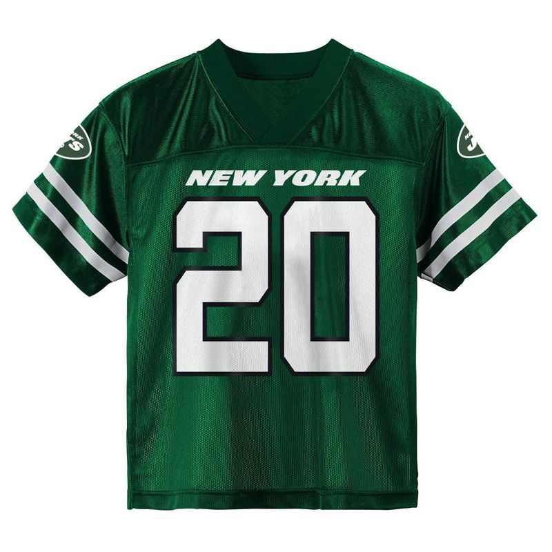 NFL New York Jets Toddler Boys' Short Sleeve Hall Jersey, 2 of 4
