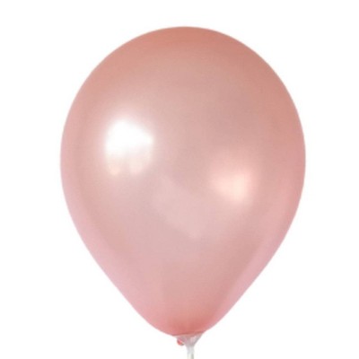 12ct Balloons Pink/Metallic Gold - Spritz™