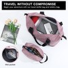 5-Piece Lightweight Luggage Set - Spinner Wheel Carry-On Suitcases & Duffel Bag with TSA Locks, ABS Hard shell, Women's Travel Set - 4 of 4