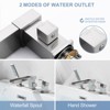 WOWOW Waterfall Single-Handle Deck-Mount Roman Tub Faucet with Hand Shower in - 3 of 4