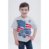 Monster Jam Grave Digger July 4th Matching Family T-Shirt - 2 of 4