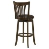 Coaster Home Furnishings Lambert Pub Height Swivel Bar Stool with Upholstered Seat Dark Cherry - 3 of 4