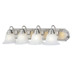 Maxim Lighting Essentials - 801x 4 - Light Vanity in  Satin Nickel - 1 of 2