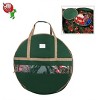 Hastings Home Wreath Storage Bag - Can Hold Up to 48-inch Artificial Wreath with Compartment for Ornaments - 3 of 4