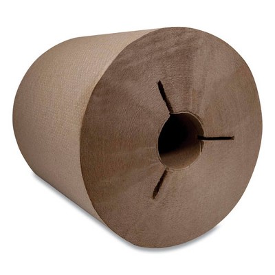 Morcon Tissue Morsoft Controlled Towels, Y-Notch, 1-Ply, 8" x 800 ft, Kraft, 6 Rolls / Carton