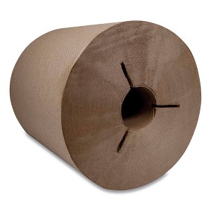 Morcon Tissue Morsoft Controlled Towels, Y-Notch, 1-Ply, 8" x 800 ft, Kraft, 6 Rolls / Carton - 1 of 4