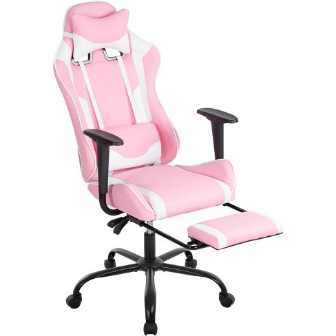 FDW PC Gaming Chair Desk Chair Office Chair Executive High Back PU Leather Racing Computer Chair with Lumbar Support Footrest - image 1 of 4