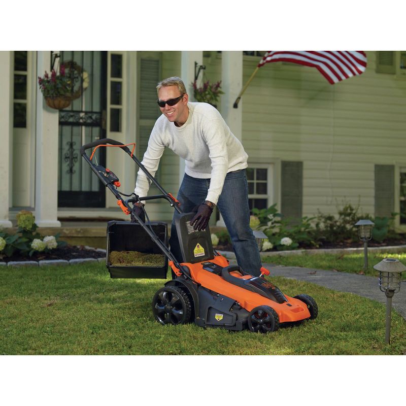 Black & Decker CM2043C 40V MAX Brushed Lithium-Ion 20 in. Cordless Lawn Mower Kit with (2) Batteries (2 Ah), 4 of 15