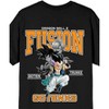 Dragon Ball Z Gotenks Fusion Adult Black Crew Neck Short Sleeve T-shirt - 4 of 4