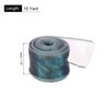 Unique Bargains Gift Wrapping Wide Sheer Wired Pastel Shimmer Iridescent Chiffon Ribbons 1 Pc - 2 of 4