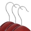 Casafield Wooden Suit Hangers, Non-Slip Pant Bar & Swivel Hook - Set of 20 - 2 of 4