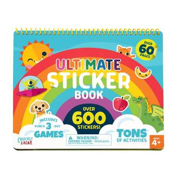 Reusable Sticker Books for Kids, 5PCS Sticker Activity Book for