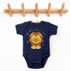 The Juniper Shop Mini Smiley Lion Paws Baby Short Sleeve Bodysuit - 2 of 4