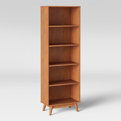 mid century modern bookcase target