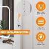 Acekool Storage Cabinet Dresser with LED Lights, Electrical Outlet, 4 Drawers & Stool, Sliding Mirror, 3 Lighting Modes - 4 of 4