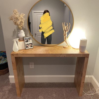 Ogden Burled Wood Console Table - Threshold™ Designed With Studio Mcgee ...