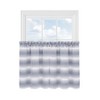Kate Aurora Isabelle Abstract 3 Piece Cafe Rod Pocket Kitchen Curtain Tier & Valance Set - 3 of 4