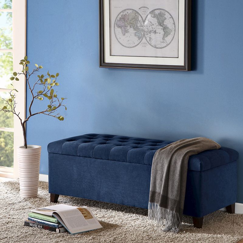 Tufted Top Storage Bench, 4 of 9