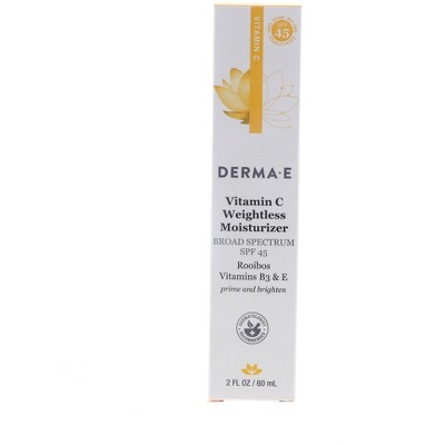 Derma-E Vitamin C Weightless Moisturizer SPF45, 2 oz