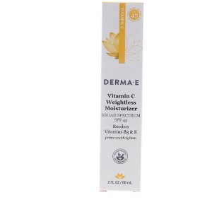 Derma-E Vitamin C Weightless Moisturizer SPF45, 2 oz - 1 of 4