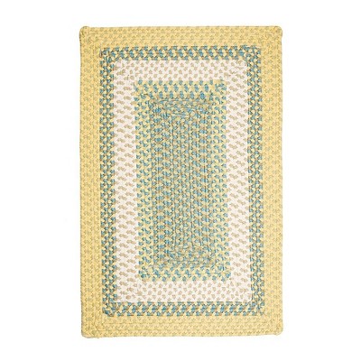 Colonial Mills Montego Braided Rug, Sundance 5'x8', Rectangle Shape