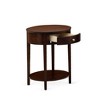 East West Furniture,Wood End Table with 1 Mid Century Modern Drawer - 4 of 4