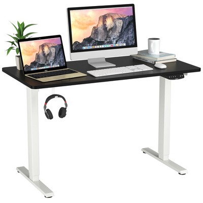 Costway Ergonomic  Electric Adjustable Standing up Desk Dual Motor w/ Controller