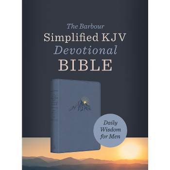Daily Wisdom for Men Skjv Devotional Bible - by  Christopher D Hudson (Leather Bound)