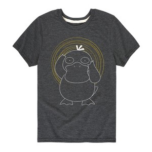 Boys' - Pokémon - Psyduck Spiral Short Sleeve Graphic T-Shirt - 1 of 4