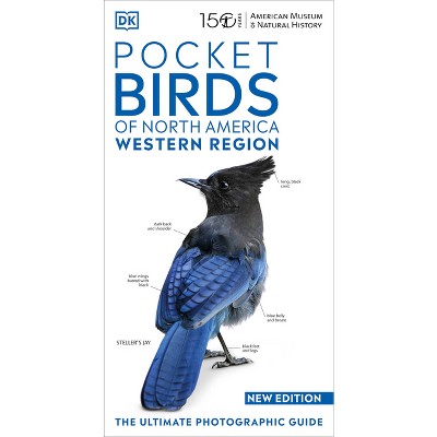 Amnh Pocket Birds of North America Western Region - 3rd Edition by  DK (Paperback)