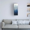 Trademark Fine Art - Silvia Vassileva 'Silver Wave I' Canvas Art - 2 of 4