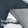 Washable Area Rug Large Modern Bordered Carpet Soft Low Pile Non Slip Stain Resistant Indoor Accent Rug for Living Room Bedroom - 4 of 4