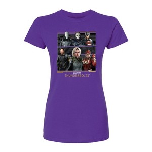 Women's - Marvel - Thunderbolts Grid Fitted Graphic T-Shirt - 1 of 1
