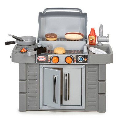 little tikes barbecue grill set