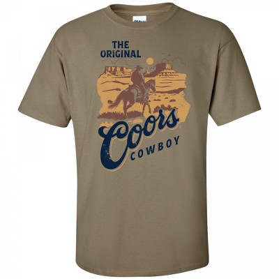 Mens Coors The Original Cow Brown Sand Colorway T-Shirt