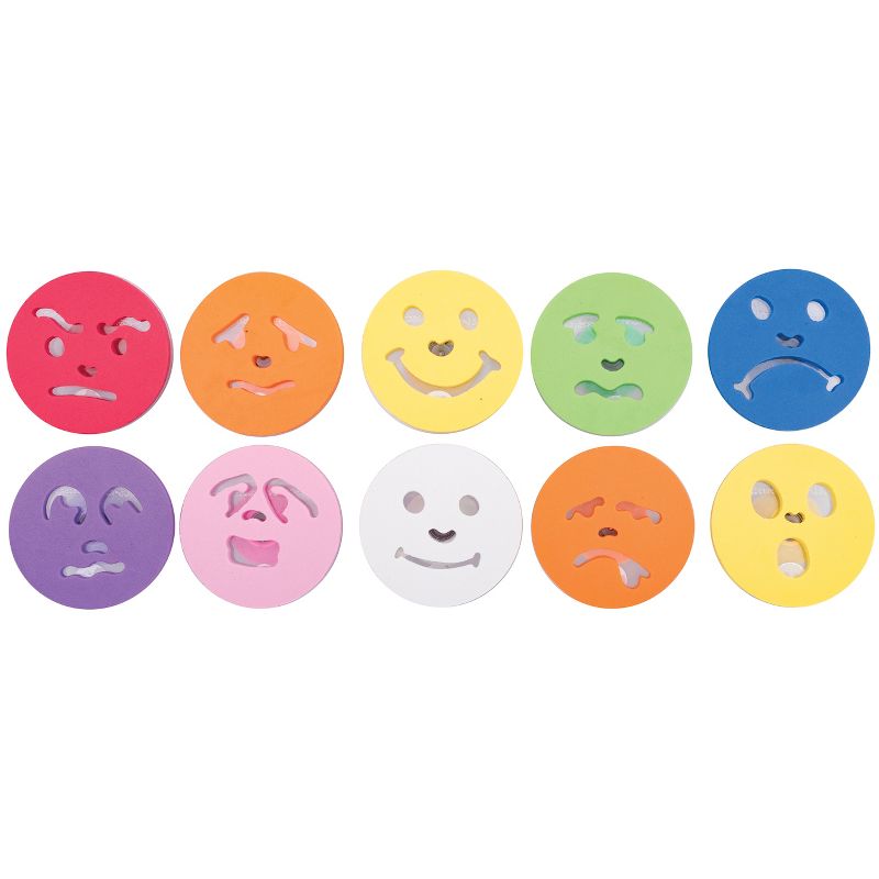 Ready 2 Learn Giant Stampers, Feelings, Set of 10, 1 of 4