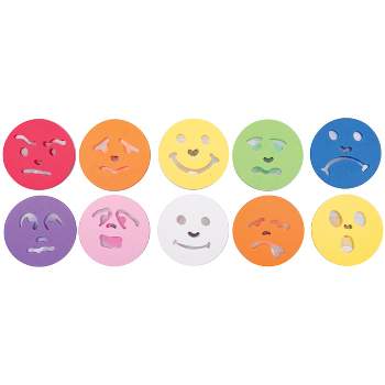 Ready 2 Learn Giant Stampers, Feelings, Set of 10