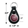 Missouri State University Bears Logo Black Leather Keychain - 2 of 4